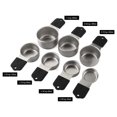 thumbnail image 2 of Magnetic Measuring Cups And Spoons Set Including 7 Measuring Cup 7 Measuring Spoons With 1 Leveler, 2 of 5