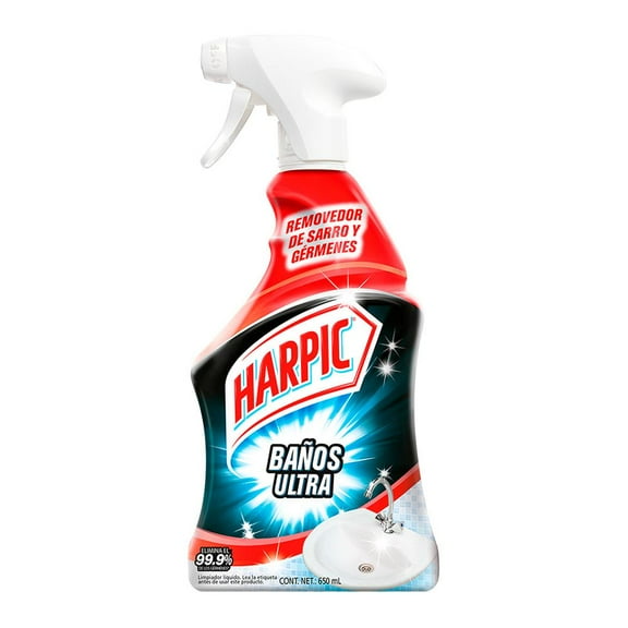 Limpiador líquido Harpic baños ultra 650 ml