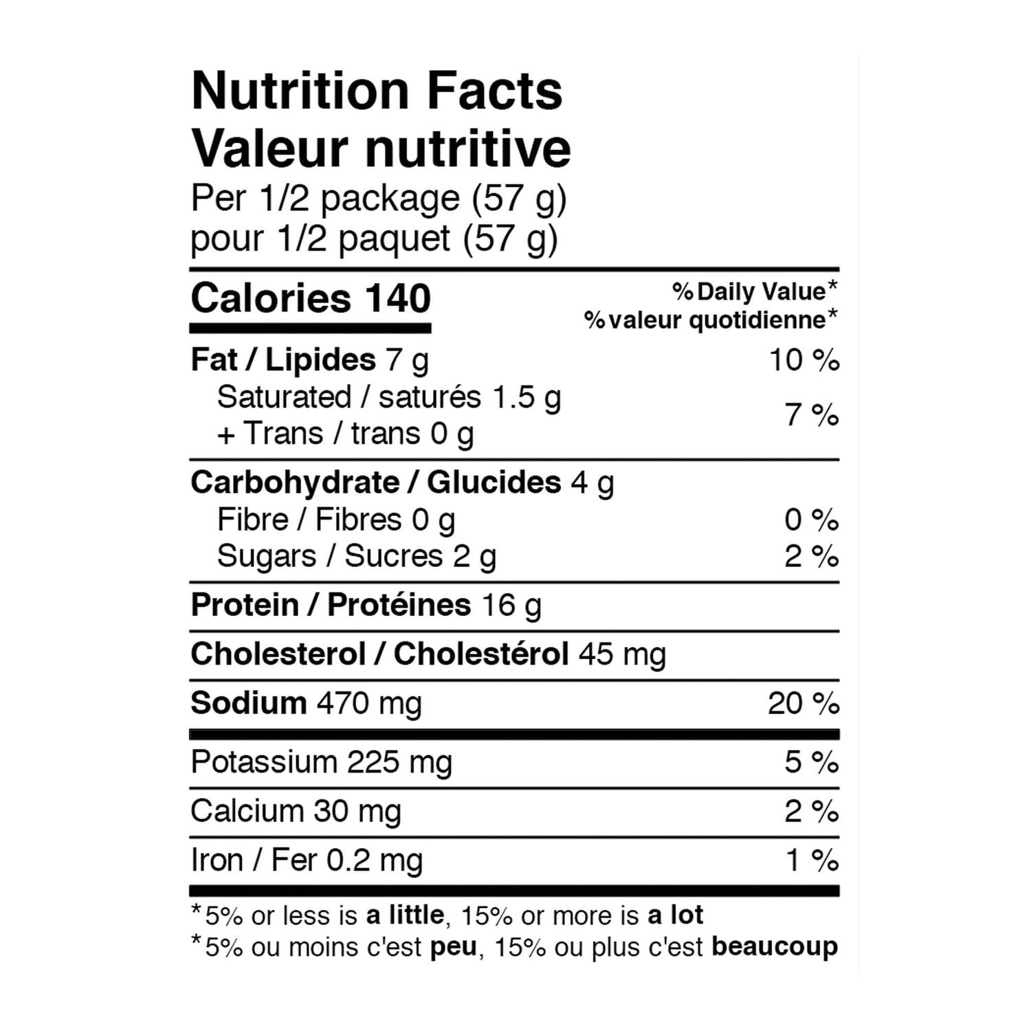 Portion de saumon atlantique canadien fumé à chaud Klemtu Spirit 113 g