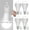 4PACK, variant on GMOX Rechargeable Emergency Light Bulbs 6Pack 9W for Home Power Outage