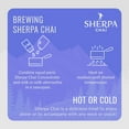 thumbnail image 2 of Sherpa Chai Traditional Organic Chai Tea Concentrate, 128 oz - Himalayan Black Tea Concentrate w/Freshly Pressed Ginger - Authentic Recipe Brewed by Nepali Sherpas - Chai Tea Gift for Tea Lovers, 2 of 7