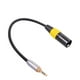 thumbnail image 5 of Enchufe estéreo, convertidor de línea de Audio, adaptador de cable de micrófono XLR macho de para auriculares Estilo A CUTICAT línea de sonido, 5 of 8