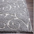 thumbnail image 6 of Mark&Day Area Rugs, 5x7 Hazelaar Modern Shag Light Gray Area Rug, Grey White Black Carpet for Living Room, Bedroom or Kitchen (5'3" x 7'3"), 6 of 8