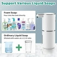 thumbnail image 6 of Automatic Soap Dispenser Touchless Foam Soap Dispenser with 4 Adjustable Levels, 6 of 10
