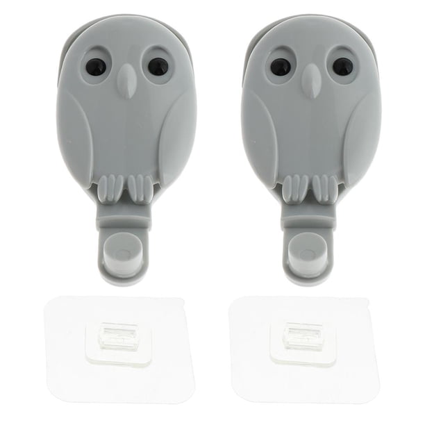 2 Piezas de Ganchos adhesivos de pared Sunnimix para baño y Cocina 13.5x5.5 cm