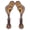 Brown & Sunflower w/ Buckstitch, variant on Hilason Leather Horse Riding Spur Strap Western Floral