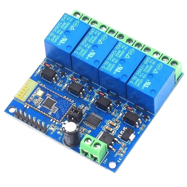 Seitruly Relé aplicación inteligente Control remoto módulo de potencia placa de circuito piezas de repuesto accesorio de reparación para Electrónica miscelánea