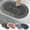 Black, variant on Lwlmwt Diatomite Bath Pad,Quick Dry Super Absorbent Non Slip Rubber BottomThin Bathroom Mat,Ater-absorbing and Quick-drying,Suitable for Shower Pads in front of Bathtubs