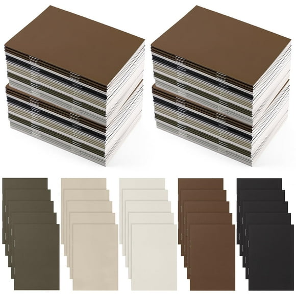 Libretas de bolsillo Notebooks Easy Mini, 8,5 x 12,5 cm, 50 unidades