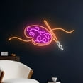thumbnail image 2 of Handmadetneonsign Art Gallery Led Sign, Palette Neon Light, Paintbrush Neon Sign, Studio Led Light, 2 of 5