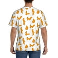 thumbnail image 2 of Naloa Cartoon Squirrel Men's T-Shirt Sport T-shirt Men's Basic Tee Casual Men's Shirt, Round Neck, Short Sleeves - Medium, 2 of 5