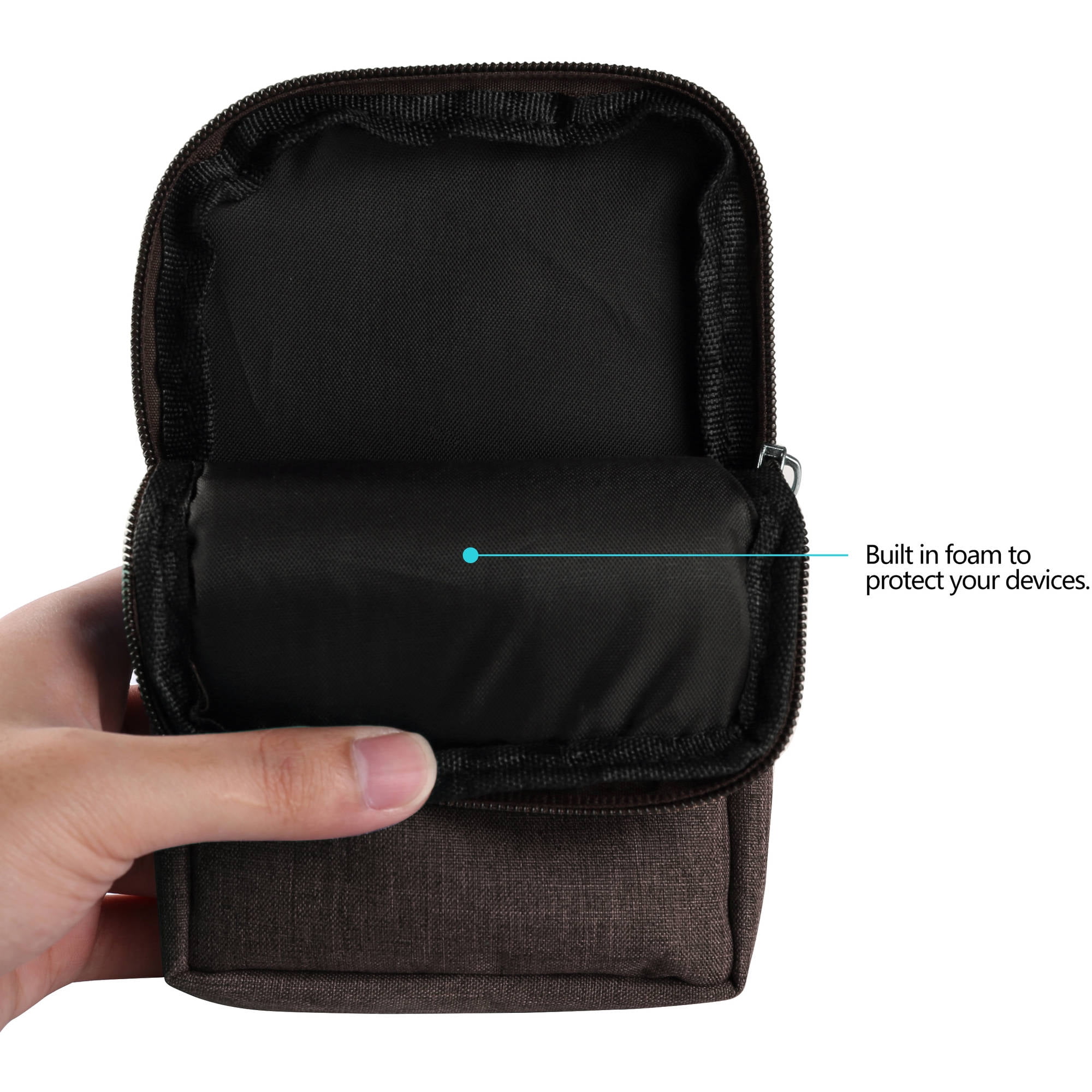 Universal Utility Travel Waist Pouch Carrying Case for Apple iPhones and Android Phone Devices