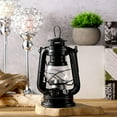 thumbnail image 5 of YUANOU Oil Hurricane Lantern Kerosene Paraffin Indoor/Outdoor Camping Lamp Fuel Style Green, 5 of 7