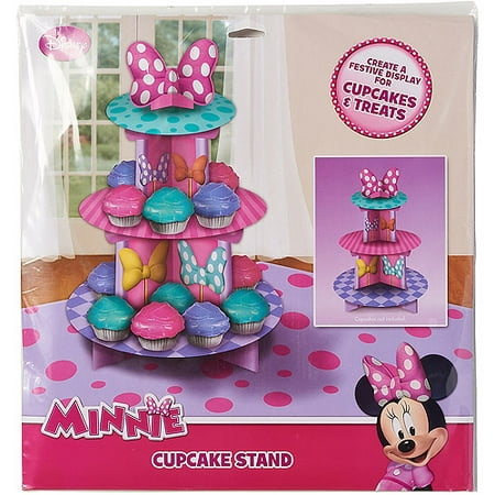 Minnie Mouse Bow Tique Birthday  Cupcake  Stand Walmart  com