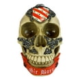 thumbnail image 4 of Legendary King Arthur Roundtable Knights Sir Bors Golden Holy Grail Skull Statue, 4 of 6