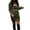 Dark Green, variant on Fiaer Merry Christmas Womens Sweatshirts Dress Trendy Crew Neck Long Xmas Pullover Long Sleeve Comfy Loose Fit Casual Warm Tops Grey XL