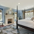 thumbnail image 6 of KAS Coral 2'3" x 7'6" Hand-Tufted Runner Rug in Ocean, 6 of 6