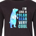 thumbnail image 4 of Inktastic Funny Polar Bear Long Sleeve Youth T-Shirt, 4 of 5
