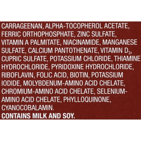 EQUATE NUTRITIONAL SHAKE PLUS, CHOCOLATE, 8 FL OZ, 24 COUNT