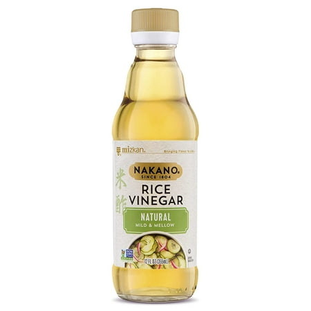 Pack of 6, Nakano Natural Rice Vinegar, 12 fl oz