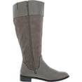 thumbnail image 2 of Karen Scott Womens Leather Zipper Knee-High Boots, 2 of 3
