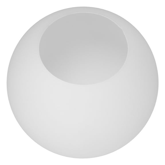 ULTNICE Glass Lampshade White 1Pack 5.1x5.1x5.1in