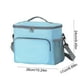 thumbnail image 3 of Bolsa térmica para almuerzo de aluminio | Nevera térmica bento gruesa de gran capacidad | Tela Oxford impermeable y antimanchas | Ligera y portátil para oficinistas y estudiantes, 3 of 6