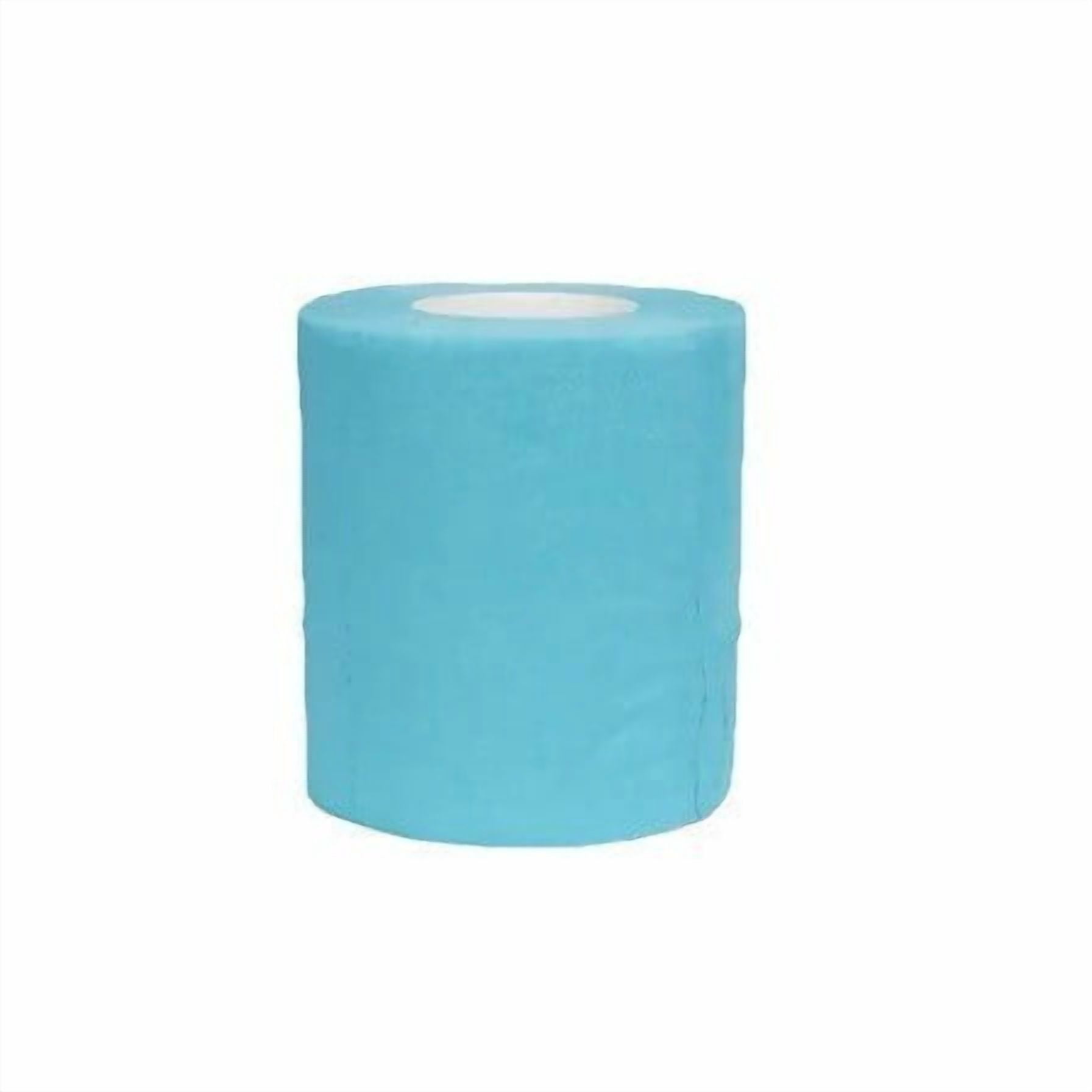 Qyaukm 8-Roll Colored Novelty Toilet Paper | Soft Wood Pulp Material (Sustainable), 4X4 Inch Size, Multicolor (Orange/Red/Blue/Green) for Decoration, Fits Home/Camping/Travel/Parties