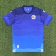 thumbnail image 1 of Camiseta De Fútbol Clásica Azul De Verano De Armenia, Segunda Invitada, Temporada 25-26, Manga CortaL, 1 of 2