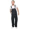 thumbnail image 5 of Men’s Triple-Stitched Denim Bib Overalls – Adjustable Workwear for Engineers, Painters & Casual Use | Durable & Comfortable DK Blue 30X30, 5 of 7