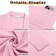 thumbnail image 5 of MOSHU Lightweight Cardigans for Women Long Sleeve Open Front Tops Casual Loose Fall Cardigan with Pockets, 5 of 9