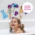 thumbnail image 4 of Edushape Magic Creations, Splash of Fashion- Stick-On Removable Stickers Baby Bath Foam Toys for Toddlers 1-3, 4 of 9