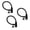 Black - 3 Pack KEYED ALIKE-Small, variant on -proof Refrigerator Lock For & Adults - Door Fridge And Cabinet (small Black 10 Pack Keyed Alike)