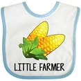 thumbnail image 3 of Inktastic Little Farmer with Corn Boys or Girls Baby Bib, 3 of 4