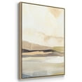 thumbnail image 3 of Abstract Neutral Tone Framed Wall Art – Slate Movement I – Premium Gallery Wrapped Canvas, L Floating Frame, 3 Piece Set, Ready to Hang, 3 of 9