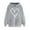 Gray, variant on Augper Cute Printed Hoodies for Women Lightweight Hooded Sweater with Pockets Sweatshirt Pullover 2023 Fall Winter Clothes