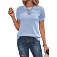 thumbnail image 1 of Tops de verano elegantes e informales con cuello redondo para mujer Dokotoo, 1 of 5