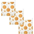 thumbnail image 7 of Dreamtimes 3 PCS Pumpkin Pie Cartoon Style Baby Muslin Washcloths, Thanksgiving Face Towel Burp Cloths Ultra Soft Absorbent Cotton Bath Wipes Towels for Newborn Boys Girls, 7 of 7