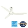thumbnail image 2 of Hunter - Mazzini Indoor/Outdoor Ceiling Fan, Remote, 52-inch, Matte White, Casual-style, 6-speed DC Motor, Energy Star, 52830, for Porches, Bathrooms, 2 of 16