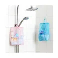 thumbnail image 4 of Sunrain - Cesta de almacenamiento con ganchos para colgar ropa, 3 unidades, red portátil, multiusos, compatible con baño, armario, lavandería, 4 of 5