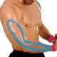thumbnail image 5 of Fiudx Cinta Kinesiológica, Adhesivo Elástico de Soporte Muscular, Rollo de 5 Cm X 5 M, Ayuda para La Recuperación de Lesiones, Esencial para Deportistas, Tejido Transpirable, Adhesión Duradera., 5 of 7