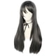 thumbnail image 5 of Peluca Larga Gris Oscuro Recogida | Peluca Rizada Natural | Peluca de Cosplay | Fibra Resistente a Altas Temperaturas | Gorra Ajustable | Fibra Resistente Al Calor | 70 Cm de Largo | 1 Peluca, 5 of 7