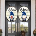 thumbnail image 6 of Vikakiooze Home Decor Gnome Door Hanger Seasonal Welcome Sign with Interchangeable Holiday Pieces, 6 of 9