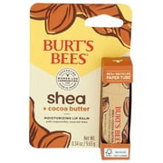 Burts Bees Shea Cocoa Butter Lip Balm, 0.34 OZ