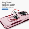 thumbnail image 4 of for iPhone 14 Pro Max Case,with Kickstand,Heavy Duty Shockproof Case,for iPhone14 Pro Max Cover Pink, 4 of 12