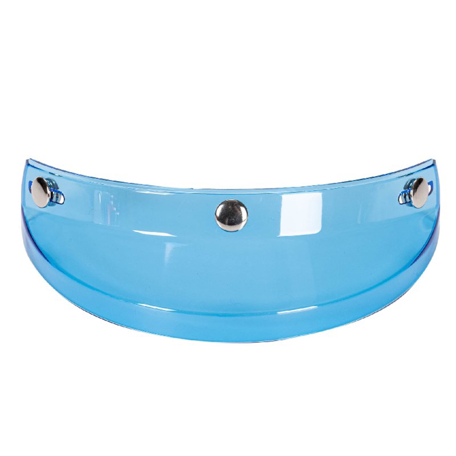 Gecheer Universal Motorcycle 3 SnapButton Visor Flip Up Down Open Face