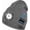 Grey, variant on Wrongduck Bluetooth Beanie Hat with Light, Wireless Headlamp Cap with Built-in Speaker & Mic, Rechargeable LED and Headphones, Warm Winter Gift for Men & Women