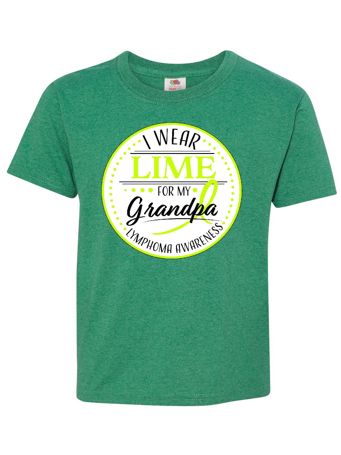 inktastic I Wear Lime for My Gramps Lymphoma Awareness Baby T-Shirt inktastic I Wear Lime for My Gramps Lymphoma Awareness Baby T-Shirt