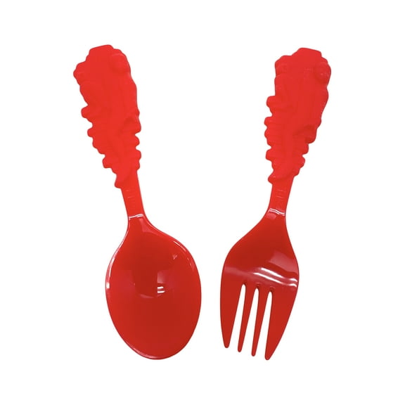 12pk The Amazing Spider-Man Reusable Flatware - Kids Party Spiderman Spoon and Fork Set