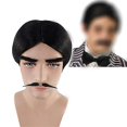 thumbnail image 1 of Gomez Wigs Kit Cheveux Courts et Moustache, 1 of 5